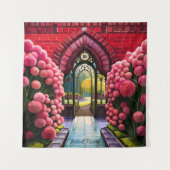 カーネーションズの門：シークレットガーデンへようこそ タペストリー (正面)