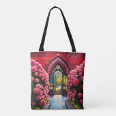 カーネーションズの門:シークレットガーデンへようこそ トートバッグ (裏面)