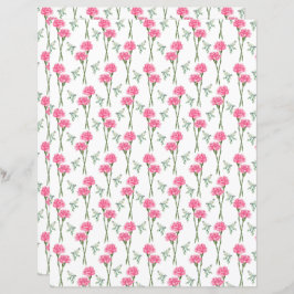 カーネーションズスクラップブック紙