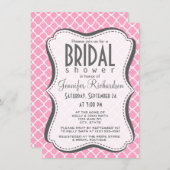 カーネーションピンククローバー 招待状 (正面/裏面)