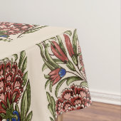 カーネーションフラワータイルアンティーク素朴アート テーブルクロス (インサイチュ)