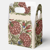 カーネーションフラワータイルアンティーク素朴アート フェイバーボックス (オープン)