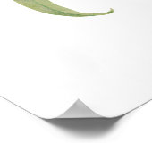 カーネーションフラワープリントバイピエール – ジョセフレッドテ ポスター (角)