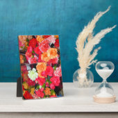 カーネーションフラワーミックスフォトプラーク フォトプラーク (側面)