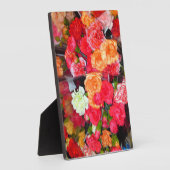 カーネーションフラワーミックスフォトプラーク フォトプラーク (側面)