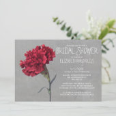 カーネーションブライダルシャワー招待状 招待状 (スタンド正面)
