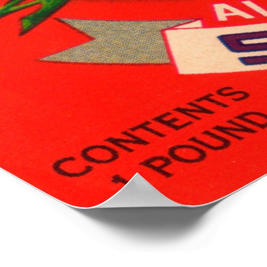 カーネーションブランドサーモンラベル – ワシントン州シアトル ポスター (角)