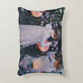 カーネーションリリリーバラジョンシンガーサーゲントアート アクセントクッション (正面(垂直))