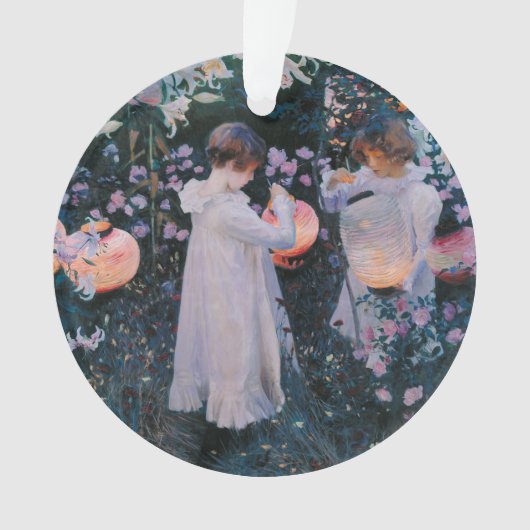 カーネーションリリリーバラジョンシンガーサーゲントアート オーナメント (正面)