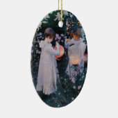 カーネーションリリリーバラジョンシンガーサーゲントアート セラミックオーナメント (右)