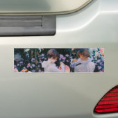 カーネーションリリリーバラジョンシンガーサーゲントアート バンパーステッカー (車上)
