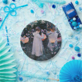 カーネーションリリリーバラジョンシンガーサーゲントアート ペーパープレート (パーティー)