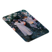 カーネーションリリリーバラジョンシンガーサーゲントアート マグネット (右側)