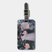 カーネーションリリリーバラジョンシンガーサーゲントアート ラゲッジタグ (正面縦)