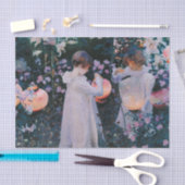 カーネーションリリリーバラジョンシンガーサーゲントアート 薄葉紙 (クラフト)