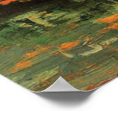 カーネーション付きヴァンゴッホ花瓶 ポスター (角)