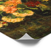 カーネーション付き花瓶(F243)ヴァンゴッホファインアート ポスター (角)