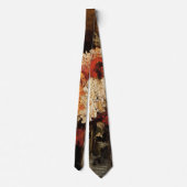 カーネーション付き花瓶by Vincent vanゴッホ ネクタイ (裏面)