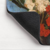 カーネーション付き花瓶by Vincent vanゴッホ マウスパッド (コーナー)