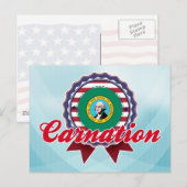 カーネーション市（ワシントン州） ポストカード (正面/裏面)