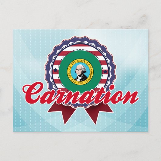 カーネーション市（ワシントン州） ポストカード (正面)