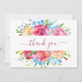 カーネーション忘れとメノッツ結婚ズ サンキューカード (正面)