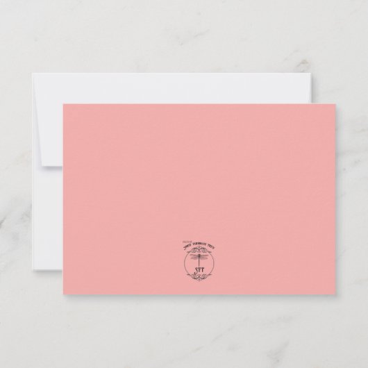 カーネーション忘れとメノッツ結婚ズ 出欠カード (裏面)