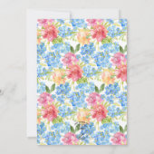 カーネーション忘れ&メノッツ結婚式招待状 招待状 (裏面)