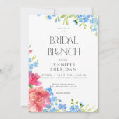 カーネーション素朴&メ忘れノッツブライダルブランチ 招待状 (正面)