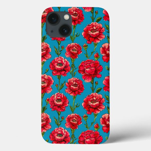 カーネーション花 Case-Mate iPhoneケース (裏面)