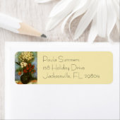 カーネーション&その他のフラワーズヴァンゴッホファインアート ラベル (インサイチュ)