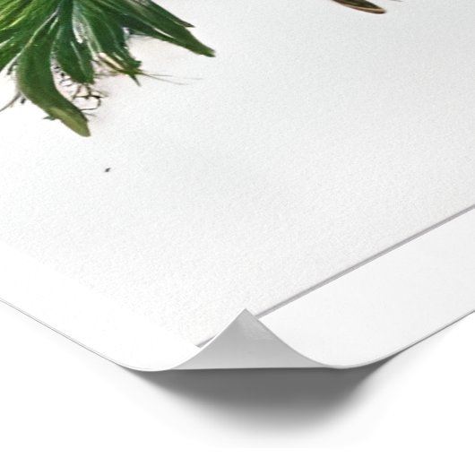 カーネーション・エネルギーによるエンパワーメント ポスター (角)