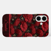 カーネーション オーダーメイド 女性へのユニークなギフト Case-Mate iPhoneケース (裏面 (横))