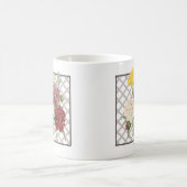 カーネーション コーヒーマグカップ (中央)