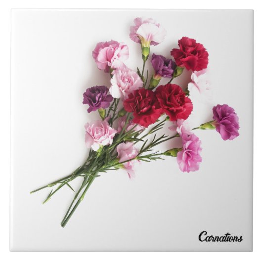 カーネーション タイル (正面)