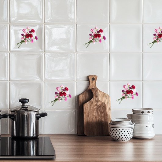 カーネーション タイル