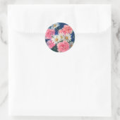 カーネーション&デイジーバイシャロンSHARPE ラウンドシール (バッグ)