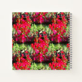 カーネーション..... ノートブック (裏面)