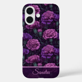 カーネーション フラワー 婦人向け アクセサリー オーダーメイド iPhone 16ケース