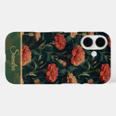 カーネーション フローラル オーダーメイドの特別な母の日ギフト Case-Mate iPhoneケース (裏面 (横))