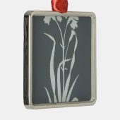 カーネーション メタルオーナメント (右)