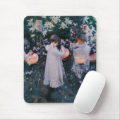 カーネーション、リリー、リリー、バラ(John Singer Sargent) マウスパッド (マウス)