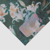 カーネーション、リリー、リリー、バラ(John Singer Sargent) 薄葉紙 (詳細)