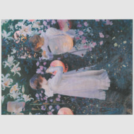 カーネーション、リリー、リリー、バラ(John Singer Sargent) 薄葉紙
