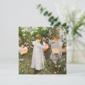 カーネーション、リリー、リリー、バラbyジョン・シンガーSargent (スタンド正面)