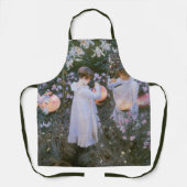 カーネーション、リリー、リリー、バラbyジョン・シンガーSargent エプロン (正面)