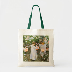 カーネーション、リリー、リリー、バラbyジョン・シンガーSargent トートバッグ