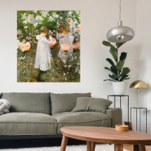 カーネーション、リリー、リリー、バラbyジョン・シンガーSargent