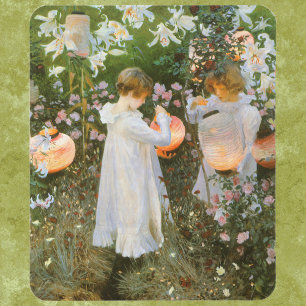 カーネーション、リリー、リリー、バラbyジョン・シンガーSargent マウスパッド