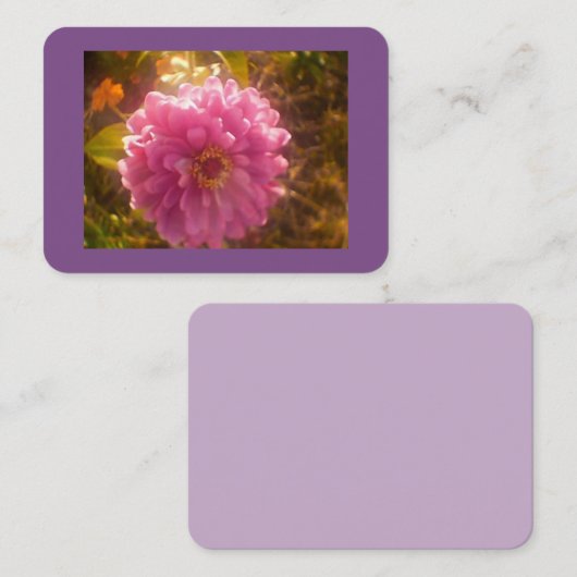 カーネーション 名刺 (正面/裏面)